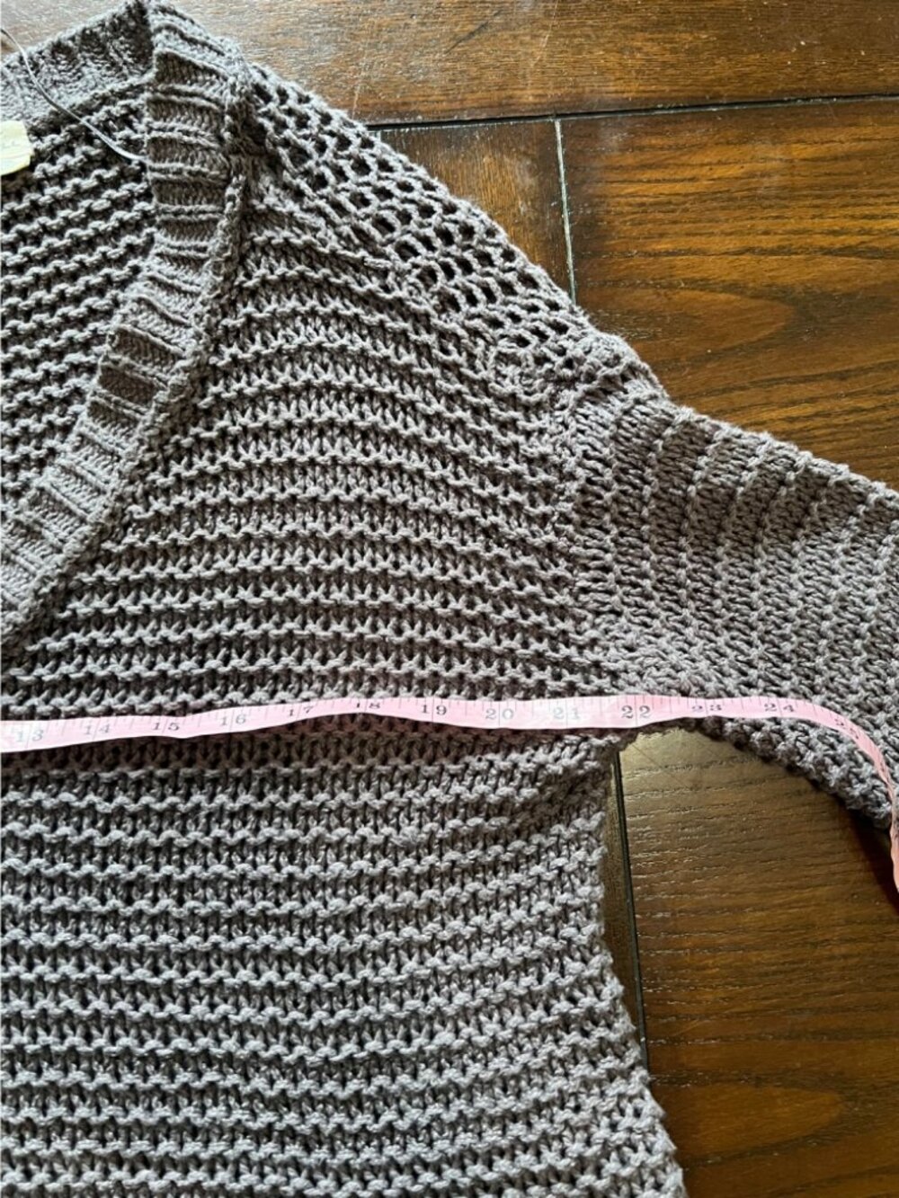 ONeill Oversized Knit VNeck Sweater Coastal Casual Lightweight Beachwear Brown S - Picture 8 of 10